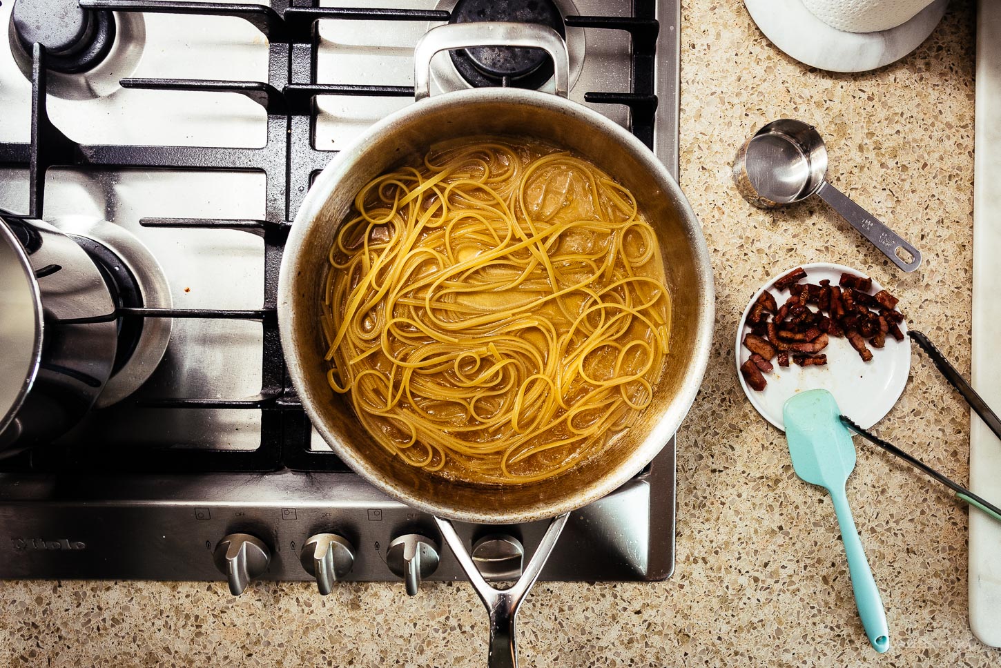 6-Ingredient Pasta alla Gricia Recipe | www.iamafoodblog.com