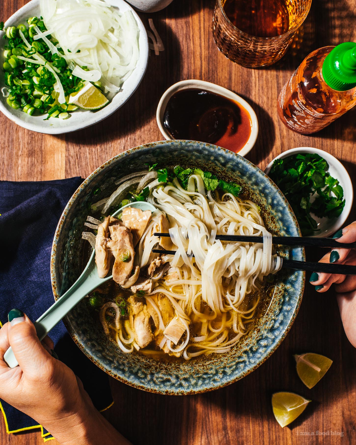 Authentic Instant Pot Chicken Pho Recipe | www.iamafoodblog.com