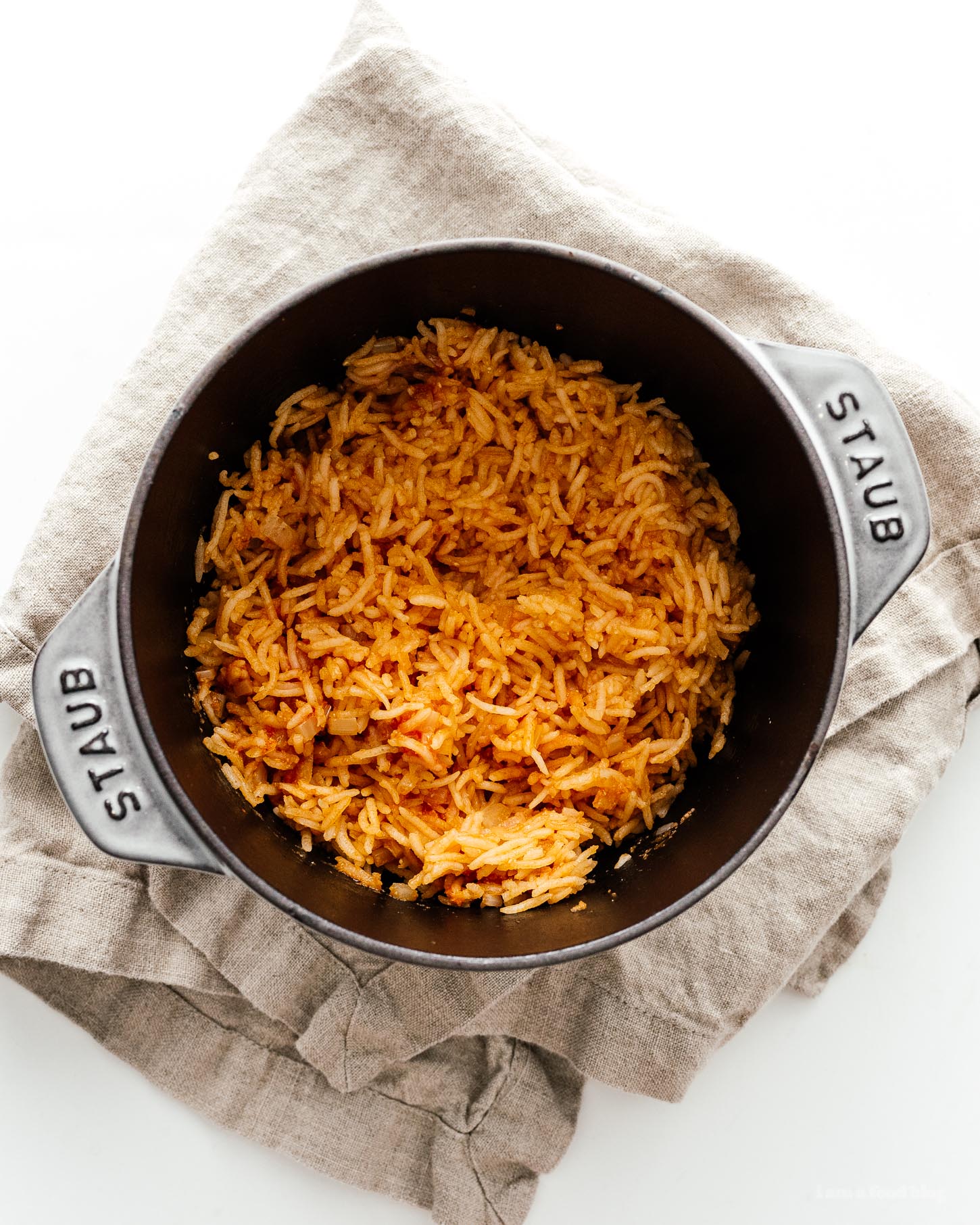 How to Make Restaurant Style Mexican Rice | www.iamafoodblog.com