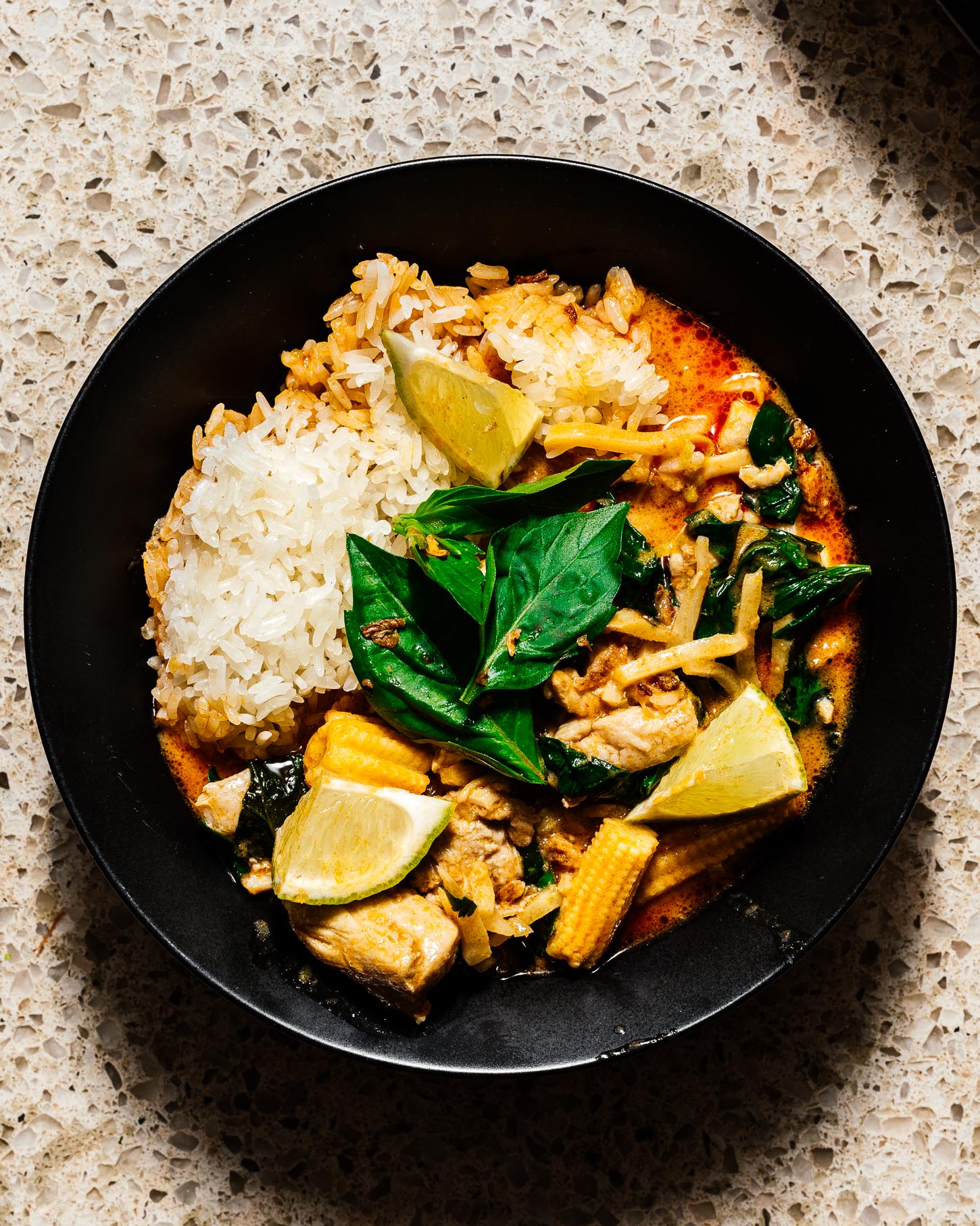 Thai Red Curry Chicken with Bamboo Shoots Recipe | www.iamafoodblog.com