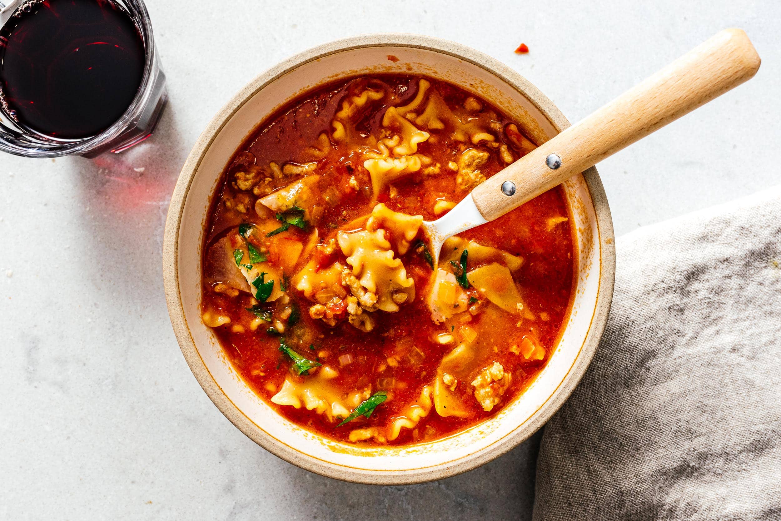 Lasagna Soup: The best weeknight meal