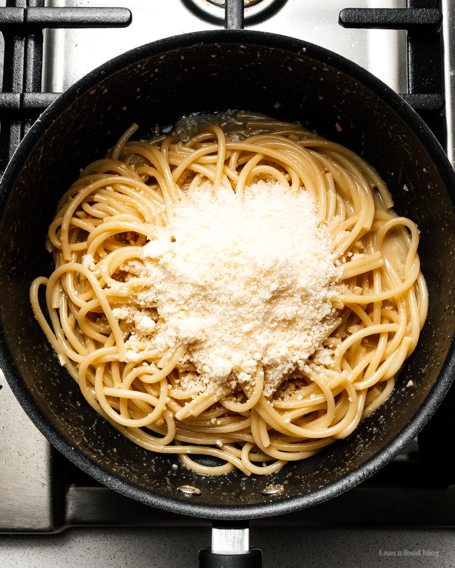 butter noodles with parmesan | www.iamafoodblog.com