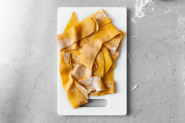 Fresh pasta at home is easier than you think. This easy almost-no-work recipe will show you how to make pasta as good as the fancy Italian place in town.