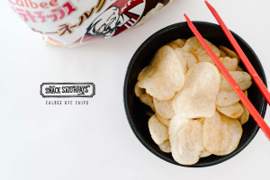 snack saturdays - calbee kfc chips