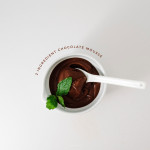 spicy dark chocolate mousse recipe - www.iamafoodblog.com