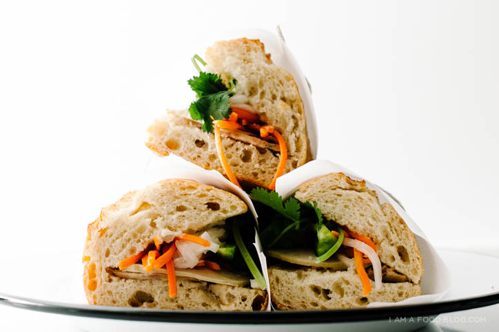 banh mi sandwich recipe - www.iamafoodblog.com