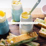 eggs and avocado grilled cheese soldiers recipe - www.iamafoodblog.com
