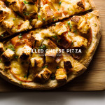 grilled cheese pizza recipe - www.iamafoodblog.com