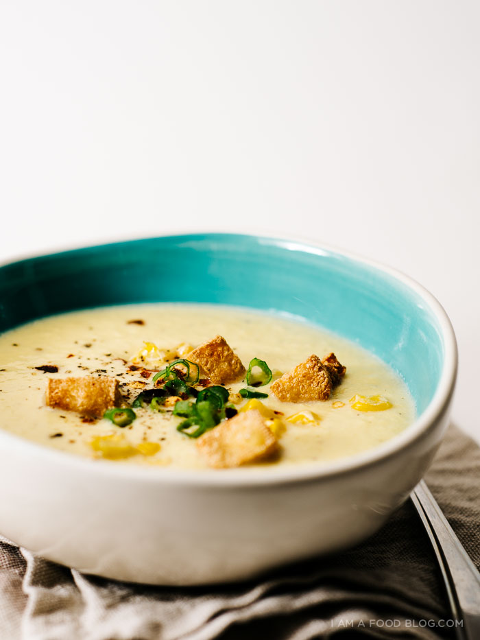 miso corn soup recipe - www.iamafoodblog.com