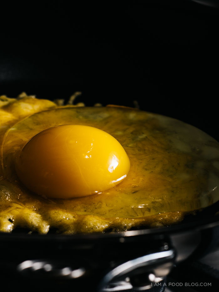 crispy cheesy egg recipe - www.iamafoodblog.com