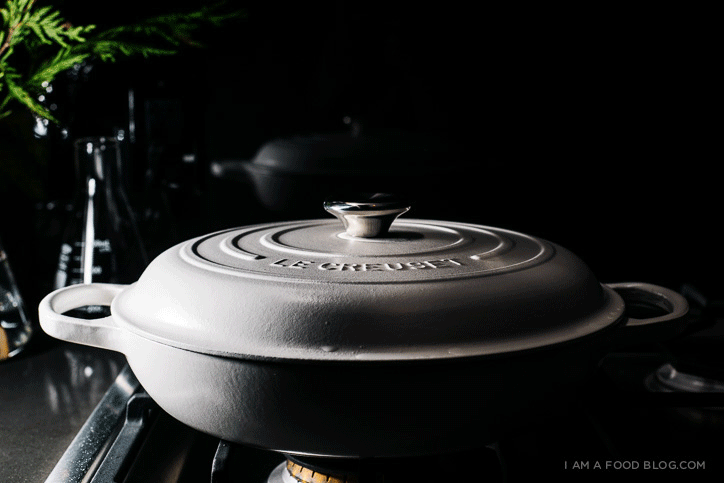 one pot lemon scallop pasta recipe - www.iamafoodblog.com