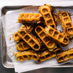 mac and cheese waffles - www.iamafoodblog.com