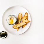 mashed potatoes, soft coddled egg and toast recipe - www.iamafoodblog.com
