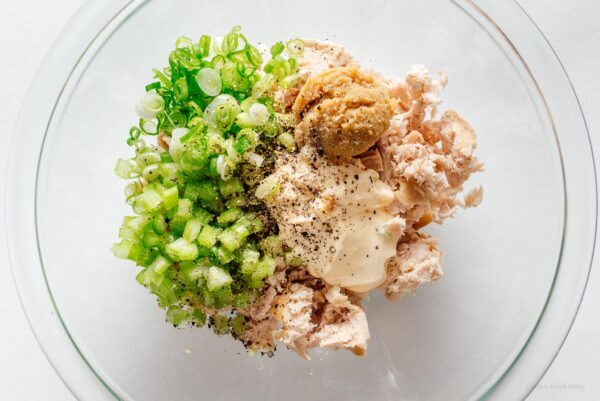 tuna salad ingredients | www.iamafoodblog.com