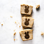 surprise bunny carrot coconut quick loaf - www.iamafoodblog.com