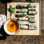 lemongrass beef salad rolls | i am a food blog