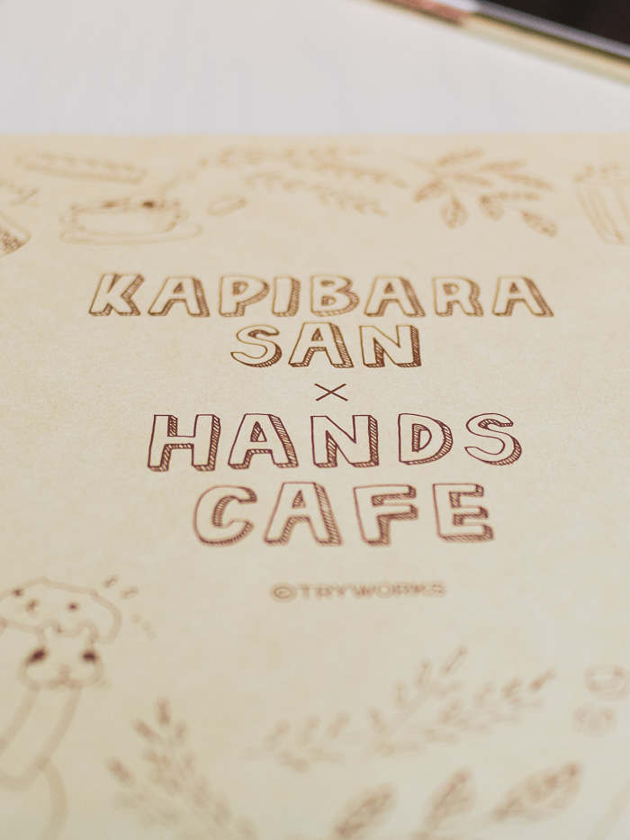 kapibara character cafe - www.iamafoodblog.com