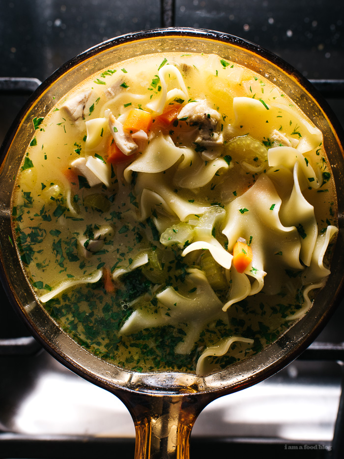 Miso Chicken Noodle Soup Recipe - www.iamafoodblog.com
