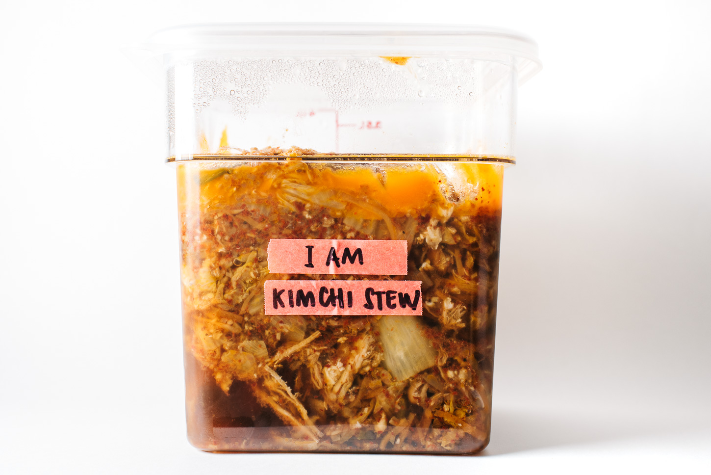 Kimchi Stew with Mochi and Egg Recipe - www.iamafoodblog.com