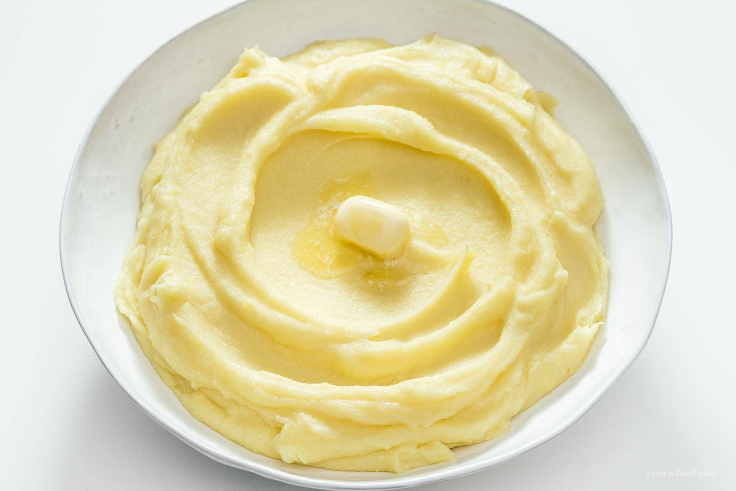 Buttered Mashed Potatoes |  www.iamafoodblog.com