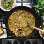 Slow Cooker Green Chili Hatch Chile Verde Recipe | www.iamafoodblog.com