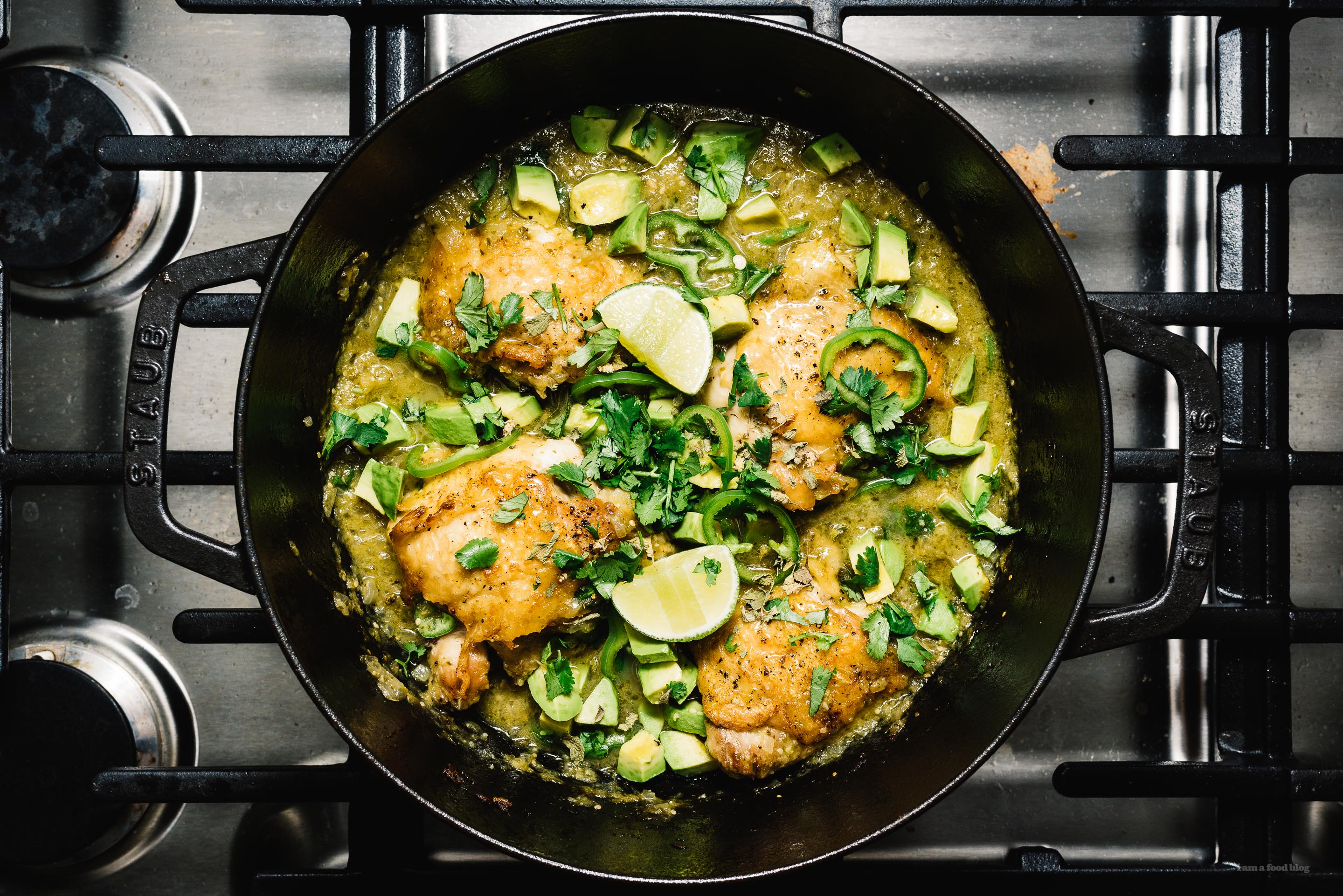 Oven Baked Hatch Green Chile Hot Honey Chicken I Am A Food Blog