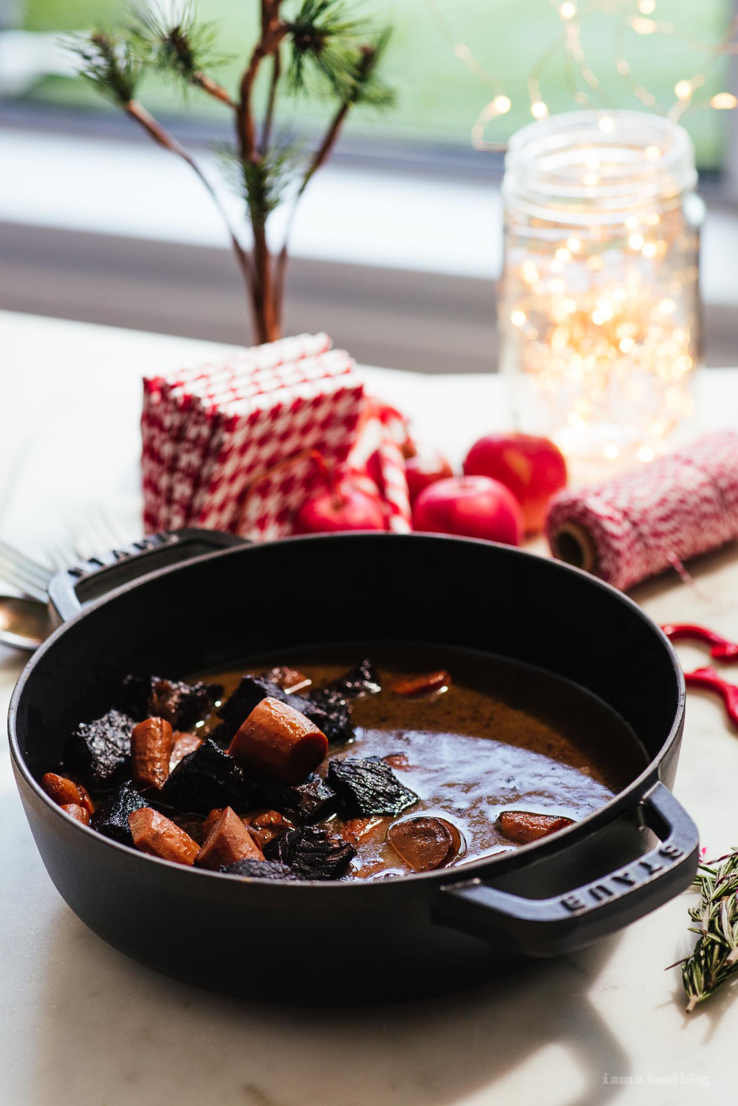red wine braised short ribs | i am a food blog