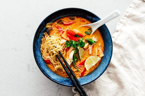 instant pot red curry ramen | www.iamafoodblog.com