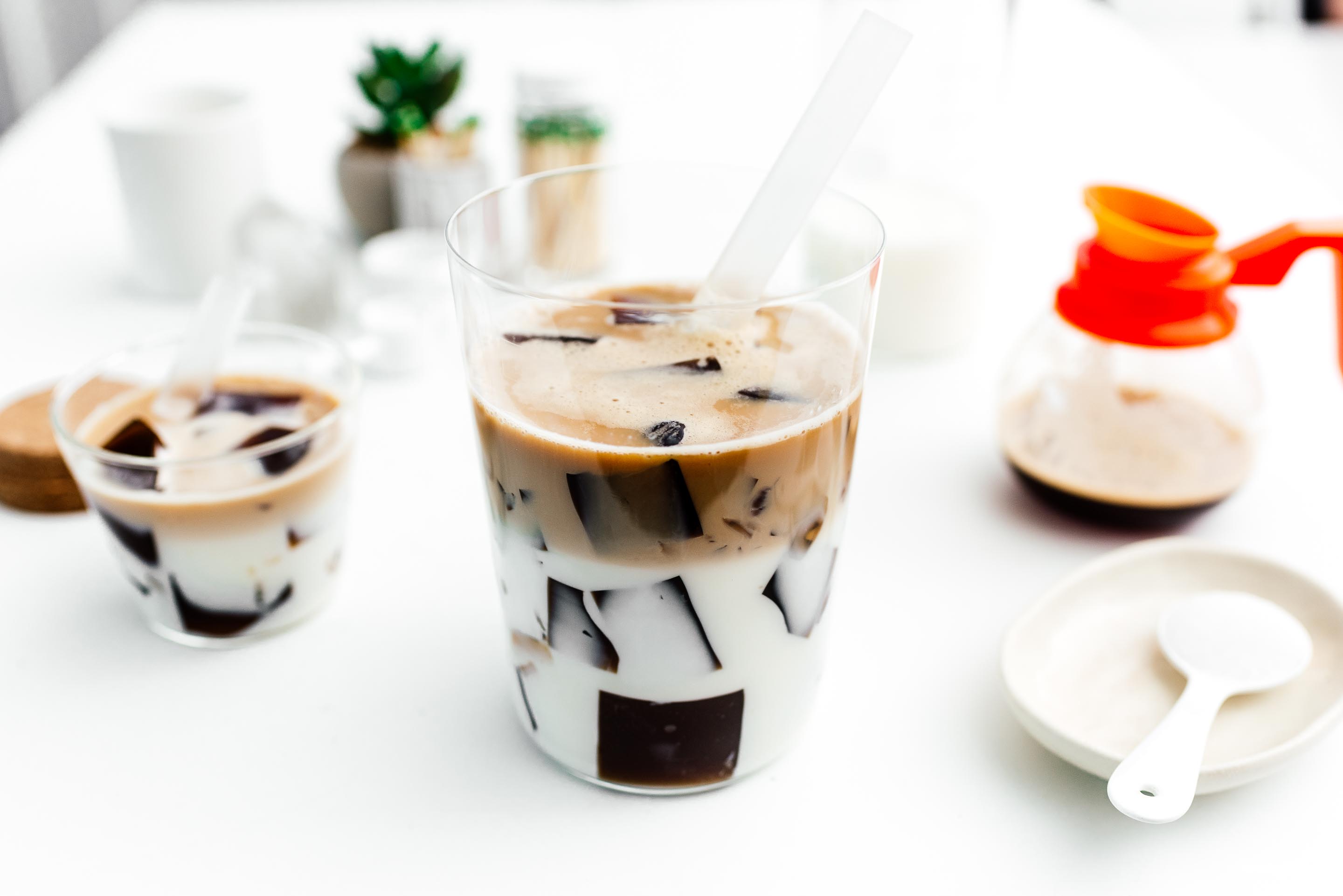 Coffee Jelly Recipe for Boba · i am a food blog i am a food blog