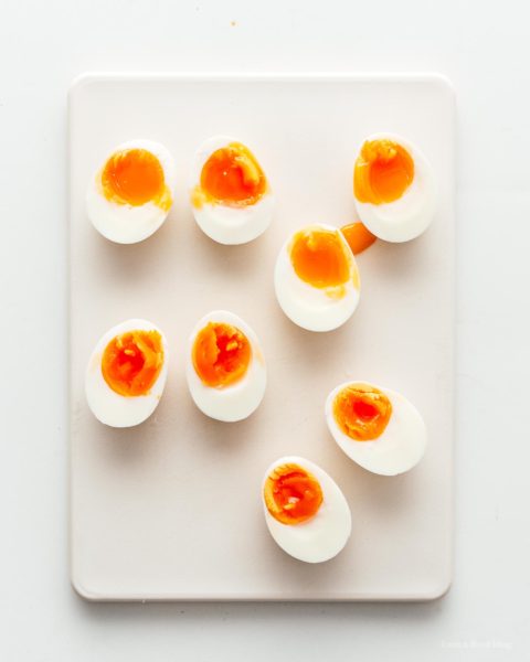 How to Make Jammy Soft Boiled Eggs Recipe | www.iamafoodblog.com
