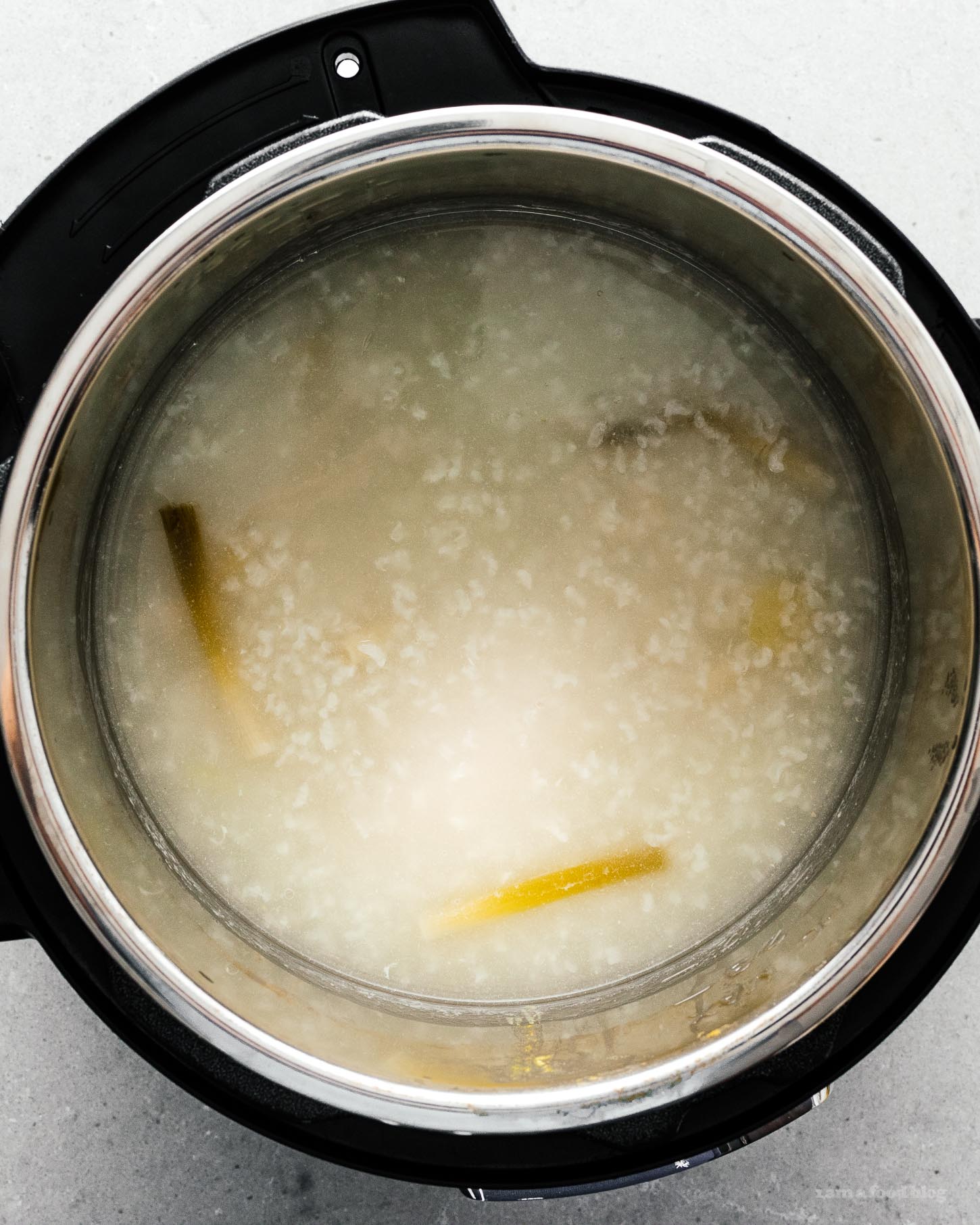 How to Make Instant Pot Chicken Congee | www.iamafoodblog.com
