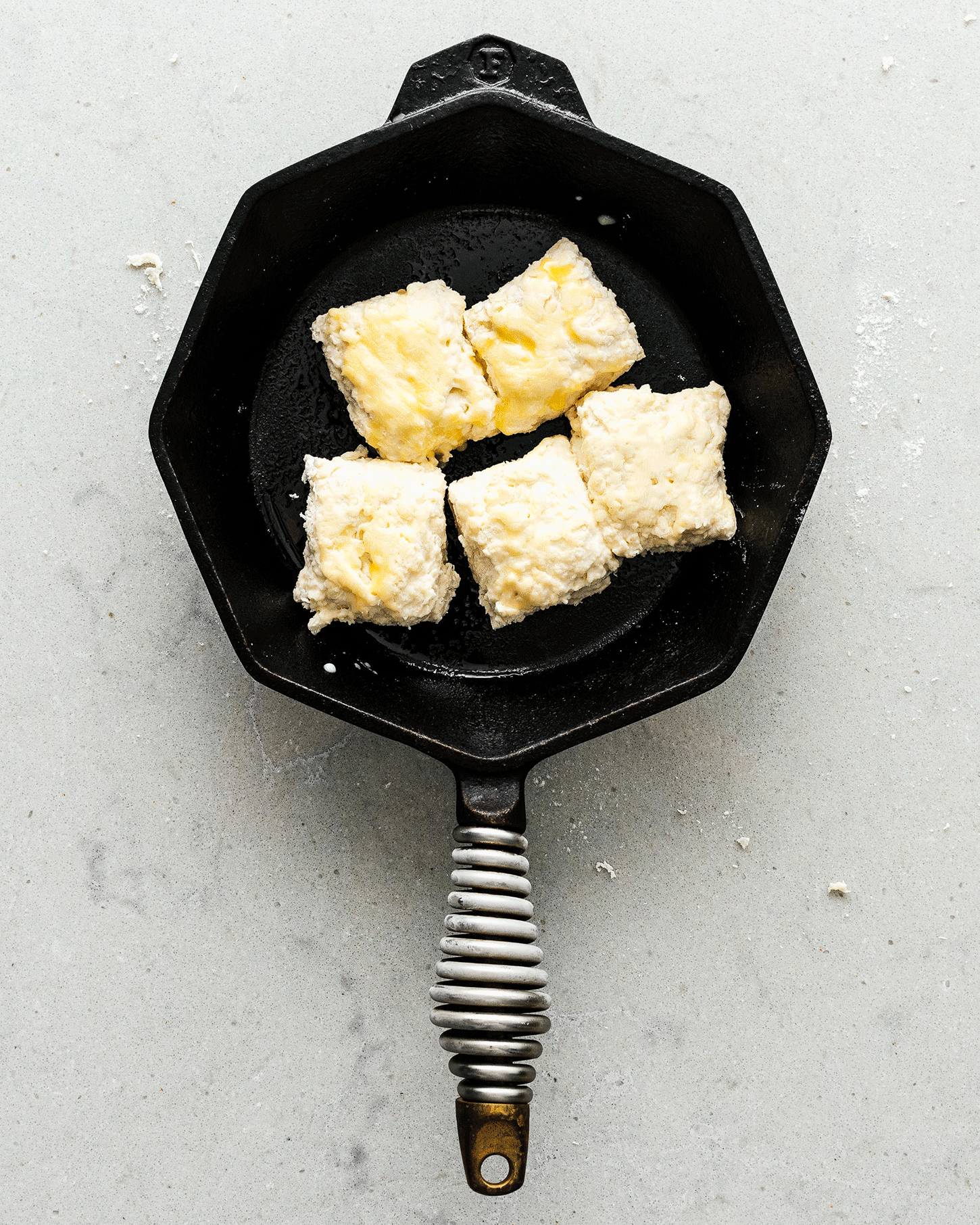 Small Batch Skillet Buttermilk Biscuits | www.iamafoodblog.com