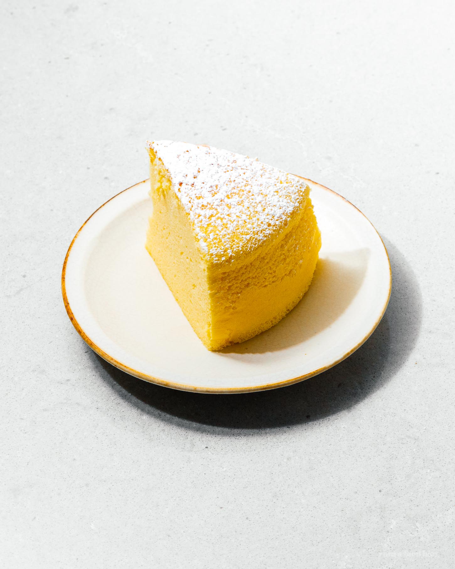 Small Batch Japanese Cheesecake Recipe | www.iamafoodblog.com