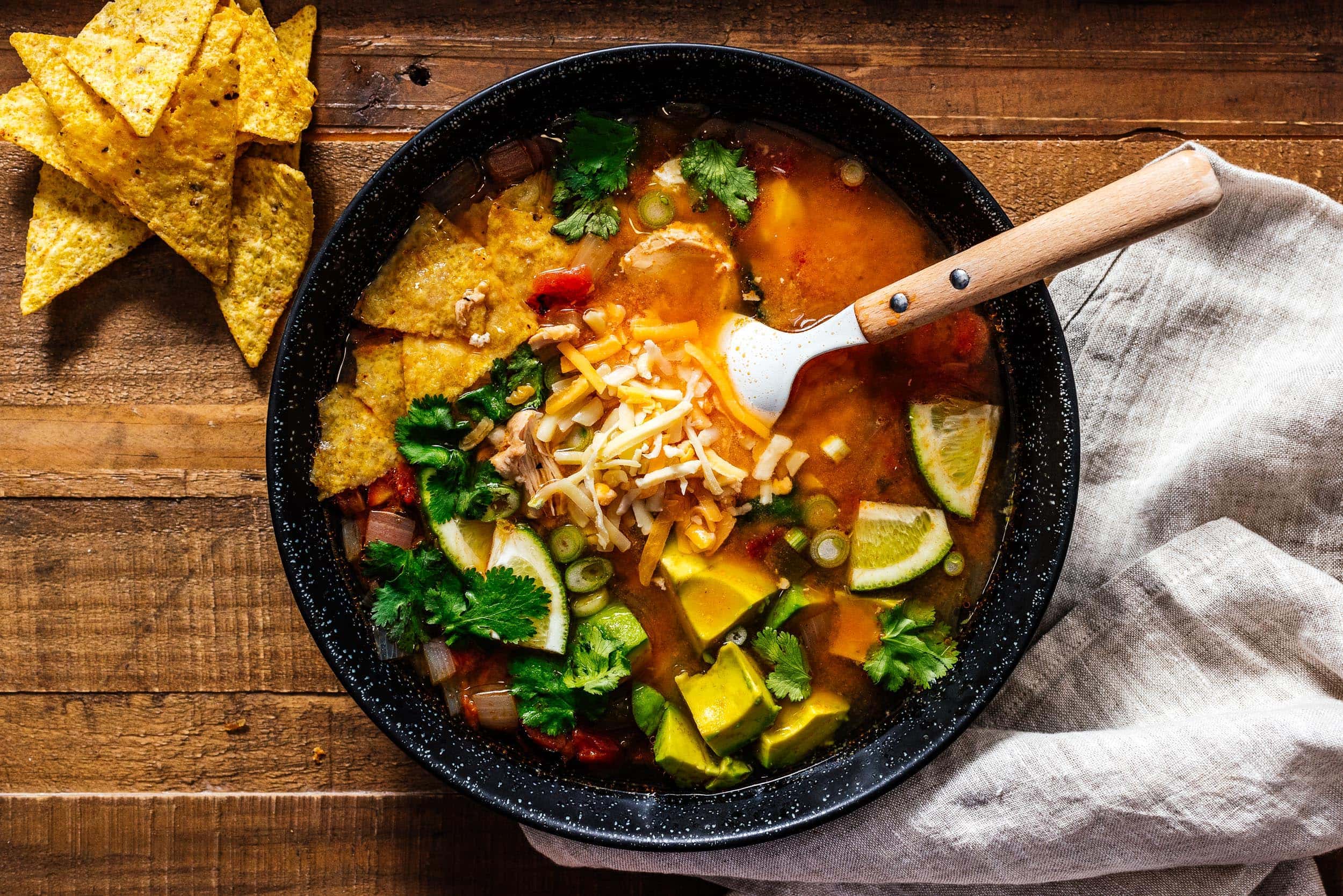 Chicken Tortilla Soup in Just 15 Minutes - Recipes.