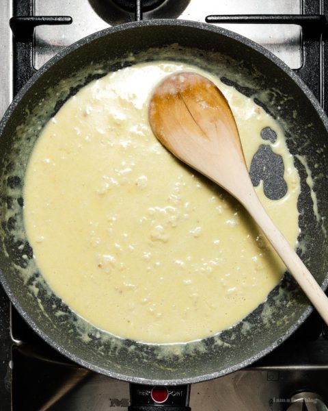 Pan-Roasted Honeynut Squash with Creamy Garlicky Pasta