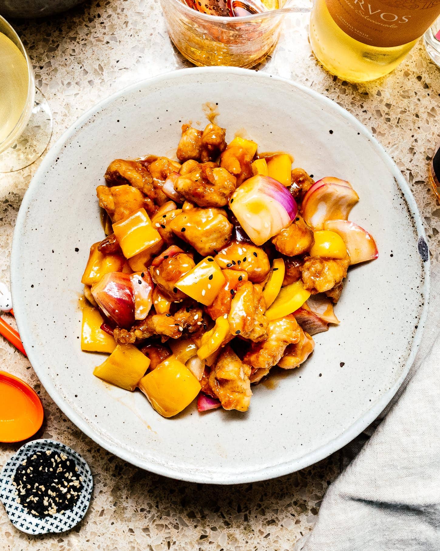 How to make sweet and sour chicken | www.iamafoodblog.com