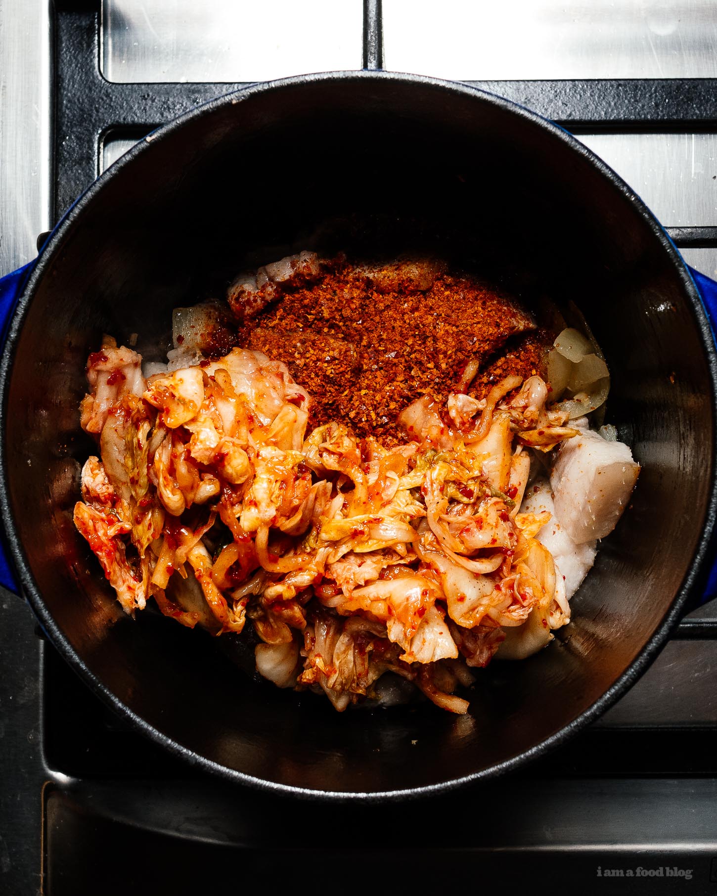 Warm and comforting sundubu jjigae/spicy kimchi soft tofu stew #kimch #tofu #korean #recipes #dinner #soup #stew #tofustew #tofusoub