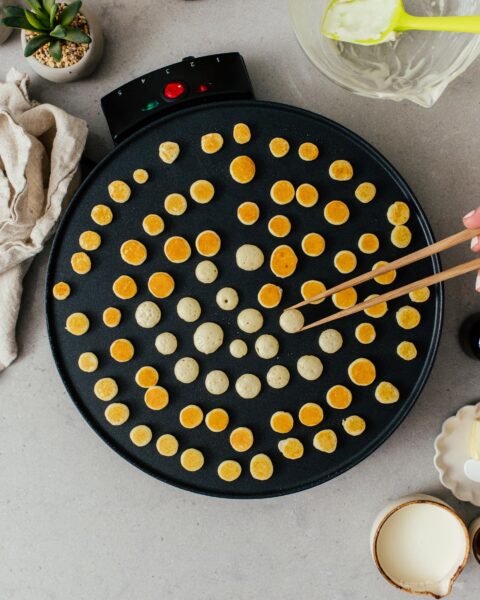 How To Make Mini Pancake Cereal | www.iamafoodblog.com