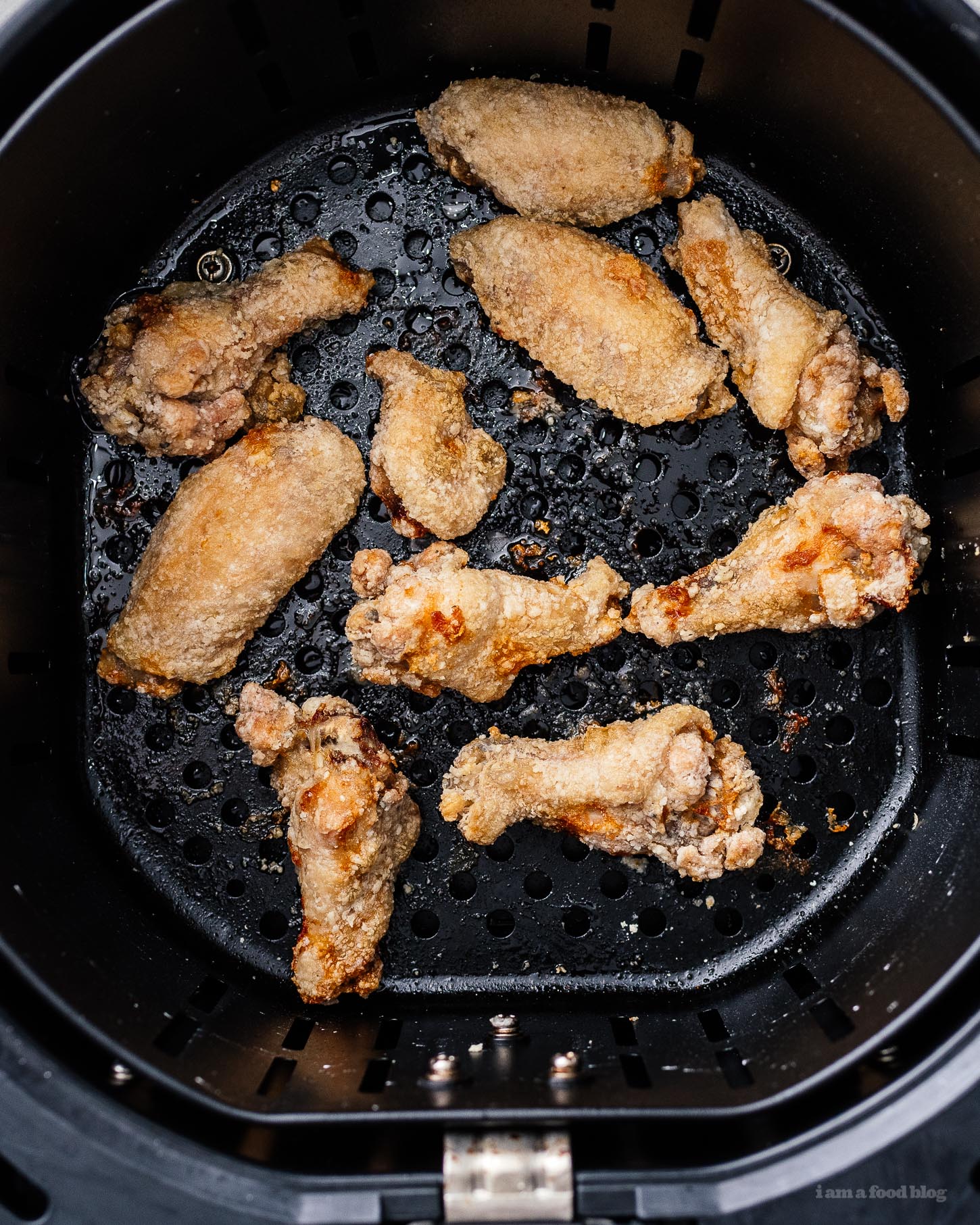 Air Fryer Korean Fried Chicken Recipe | www.iamafoodblog.com