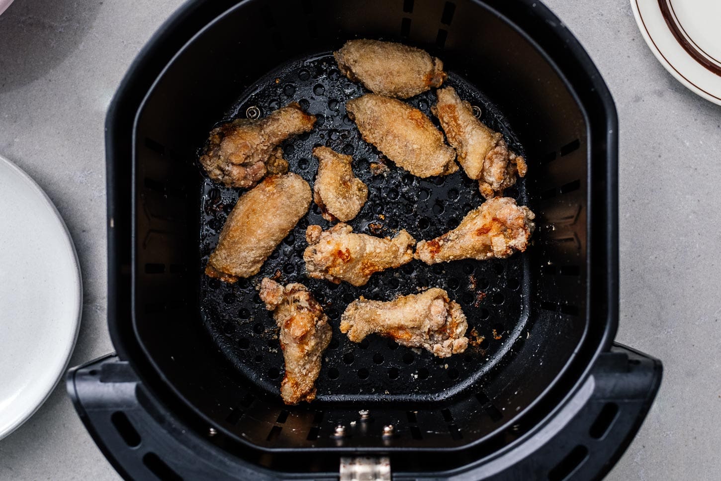 air fried chicken wings | www.iamafoodblog.com