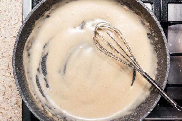 Sour Cream and Onion Pasta Recipe | www.iamafoodblog.com