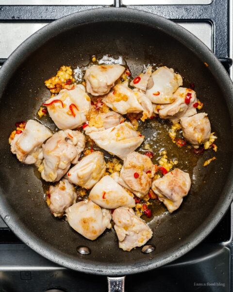 Thai Basil Chicken Recipe | www.iamafoodblog.com