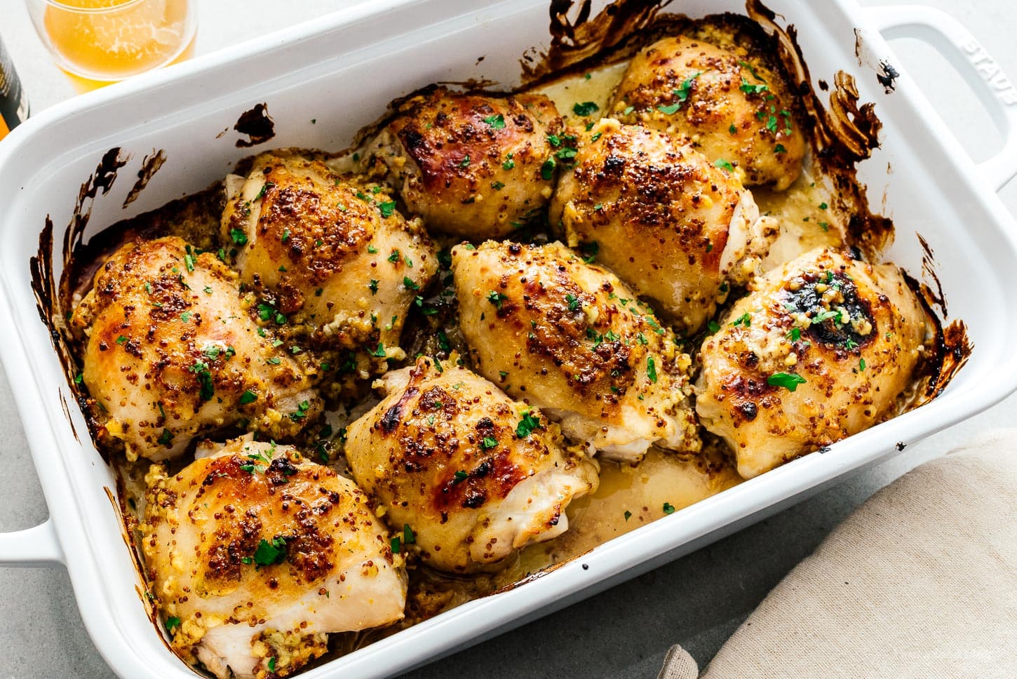 Perfect Chicken Thighs Platter |  www.iamafoodblog.com