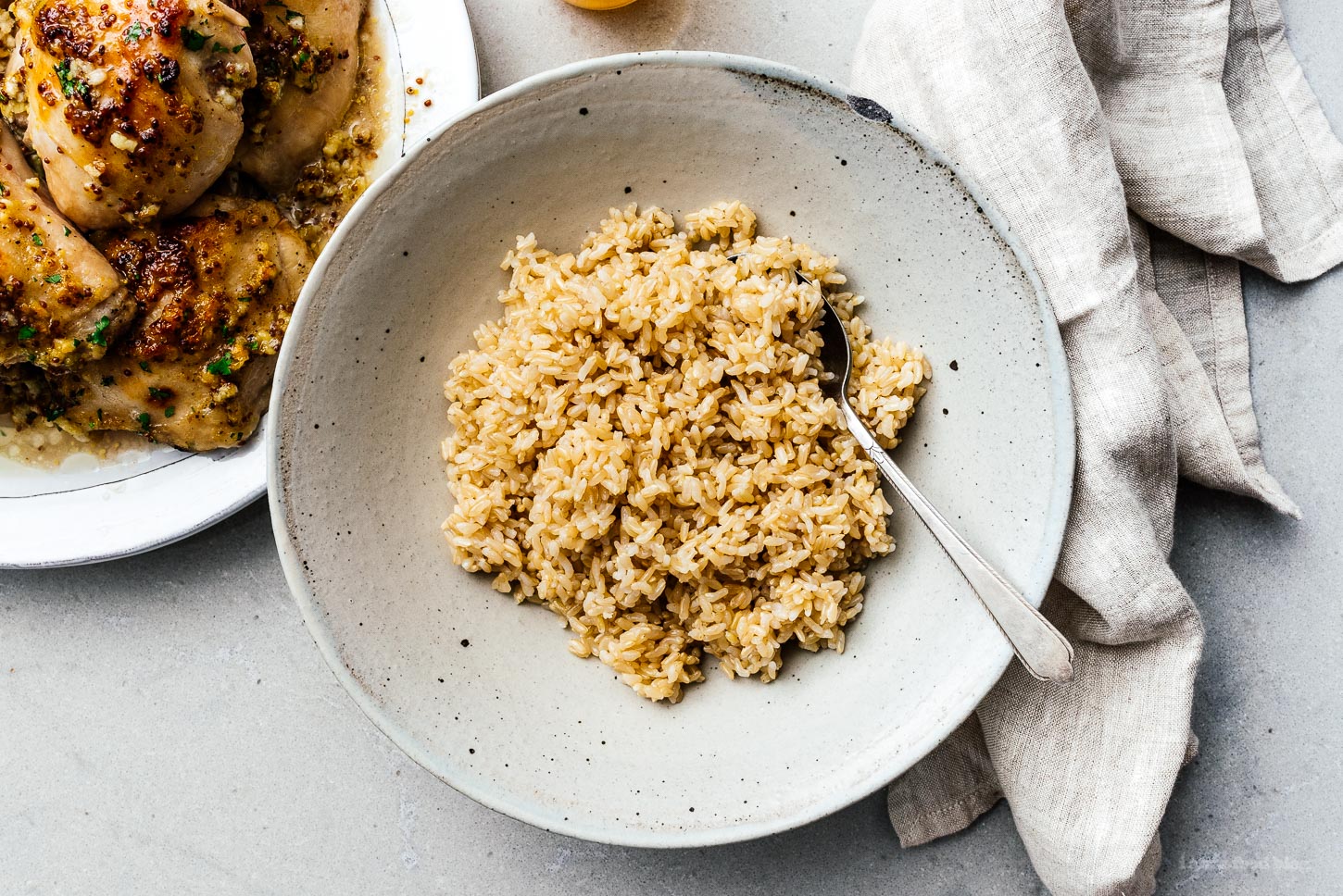 instant pot brown rice | www.iamafoodblog.com