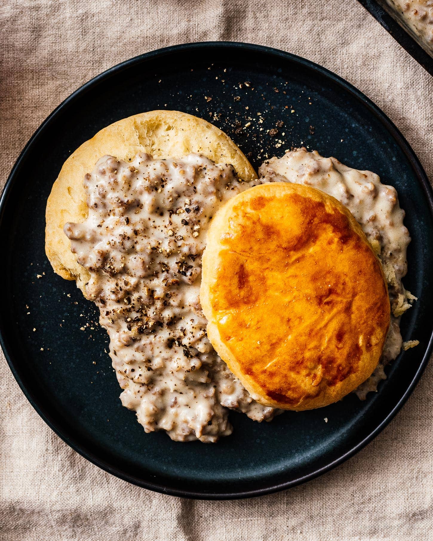 biscuits and sausage gravy | www.iamafoodblog.com