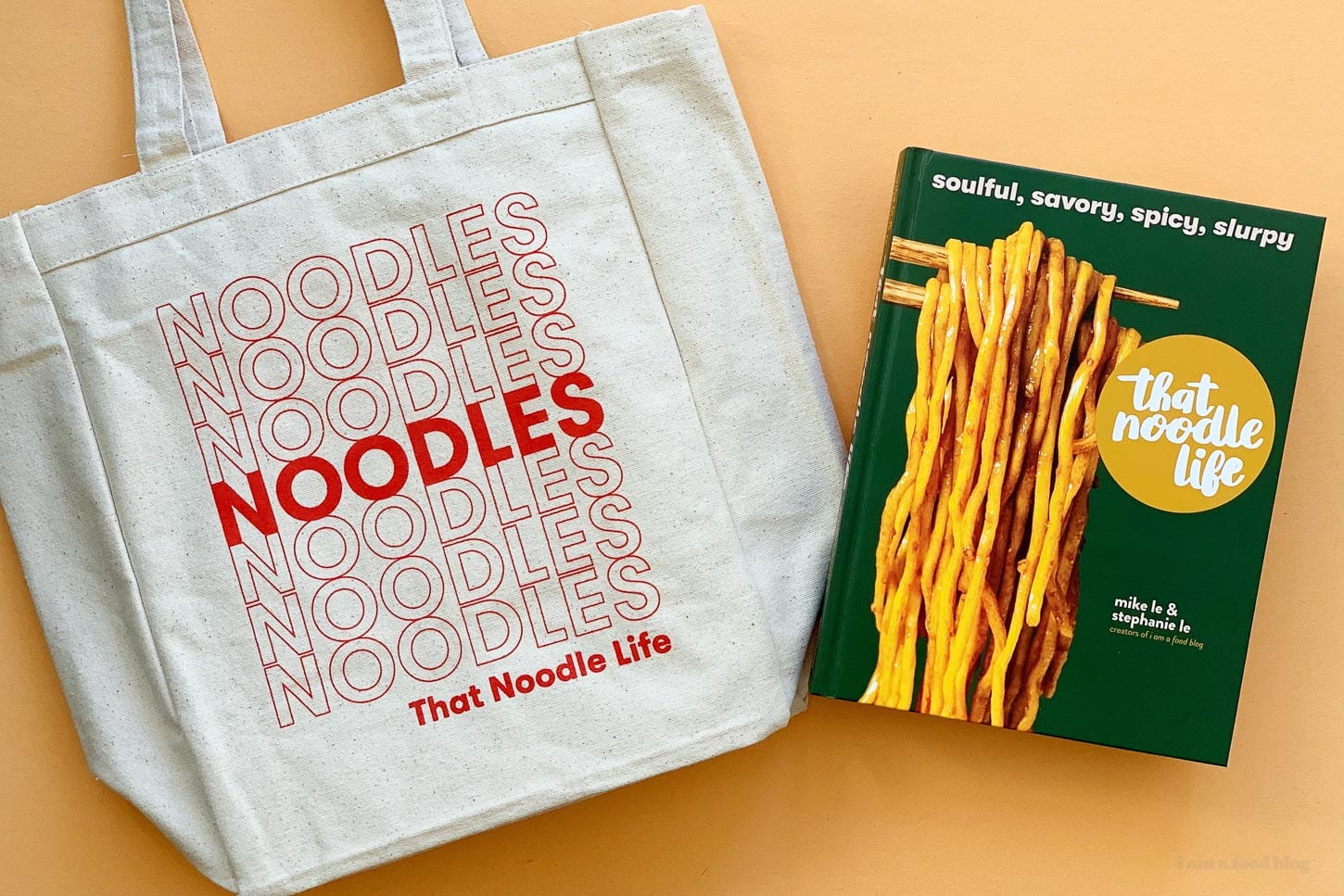noodles tote | www.iamafoodblog.com