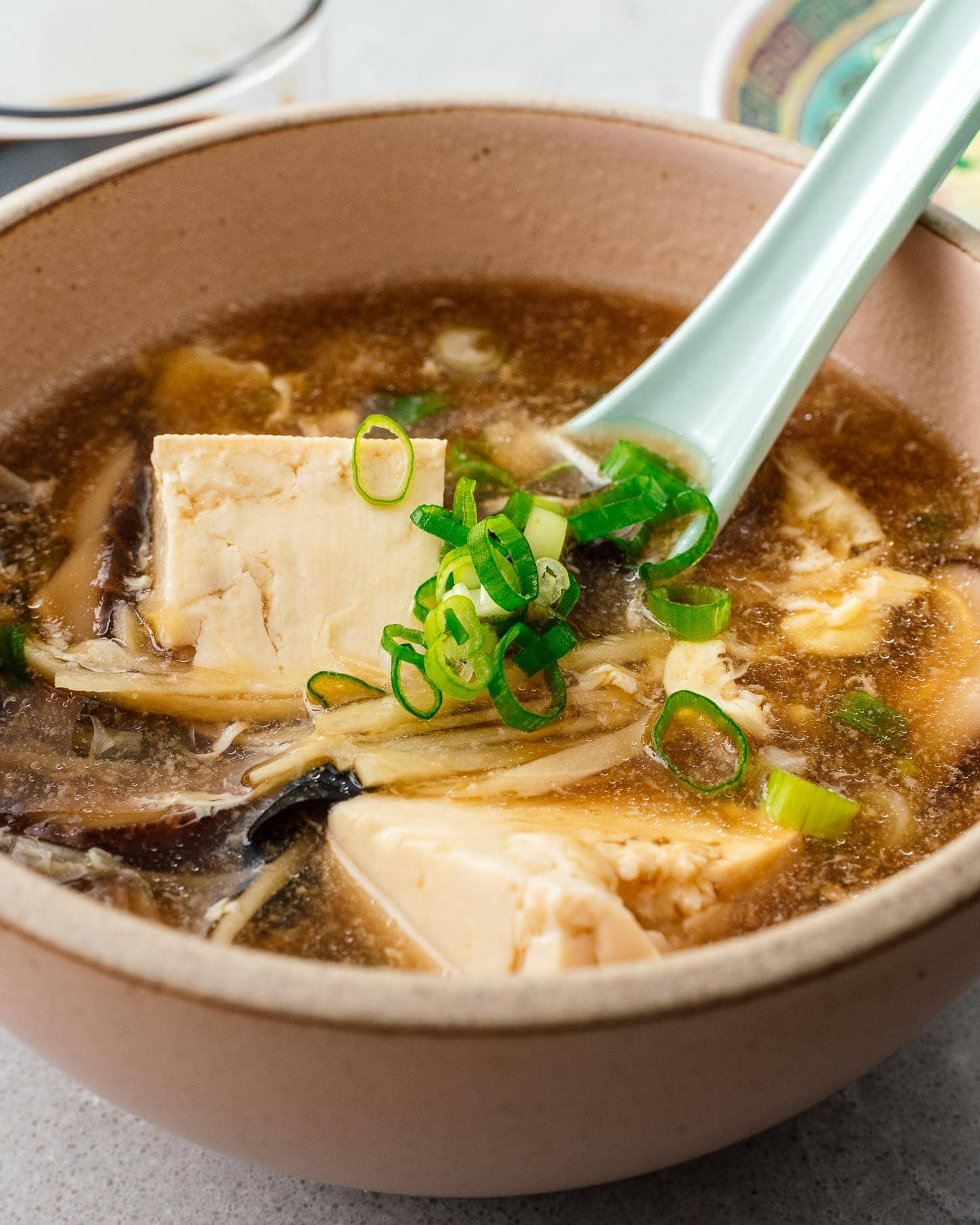 hot and sour soup | www.iamafoodblog.com