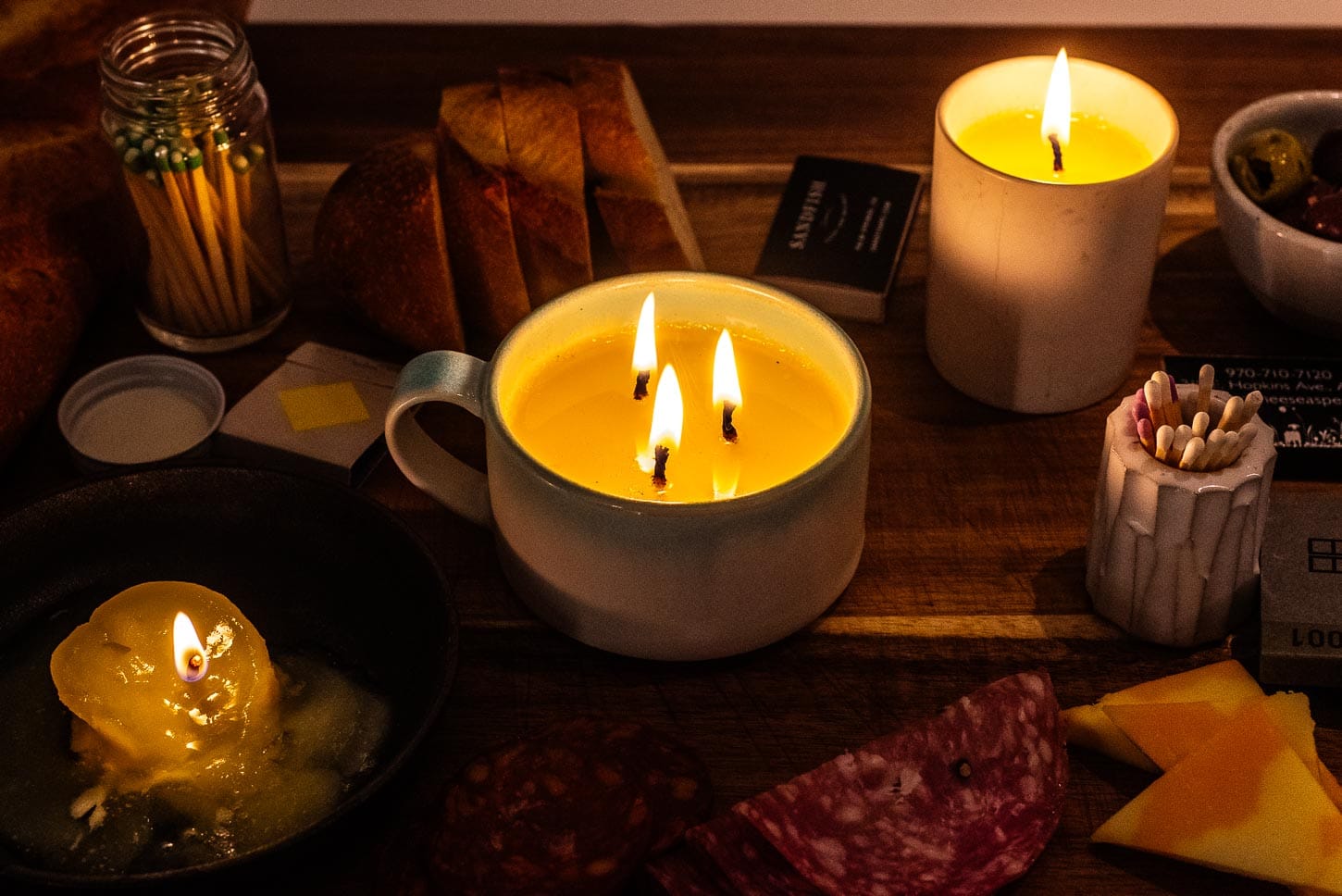 cozy butter candle |  www.iamafoodblog.com