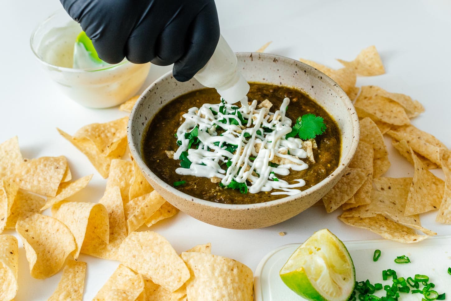 chile verde with sour cream sauce | www.iamafoodblog.com