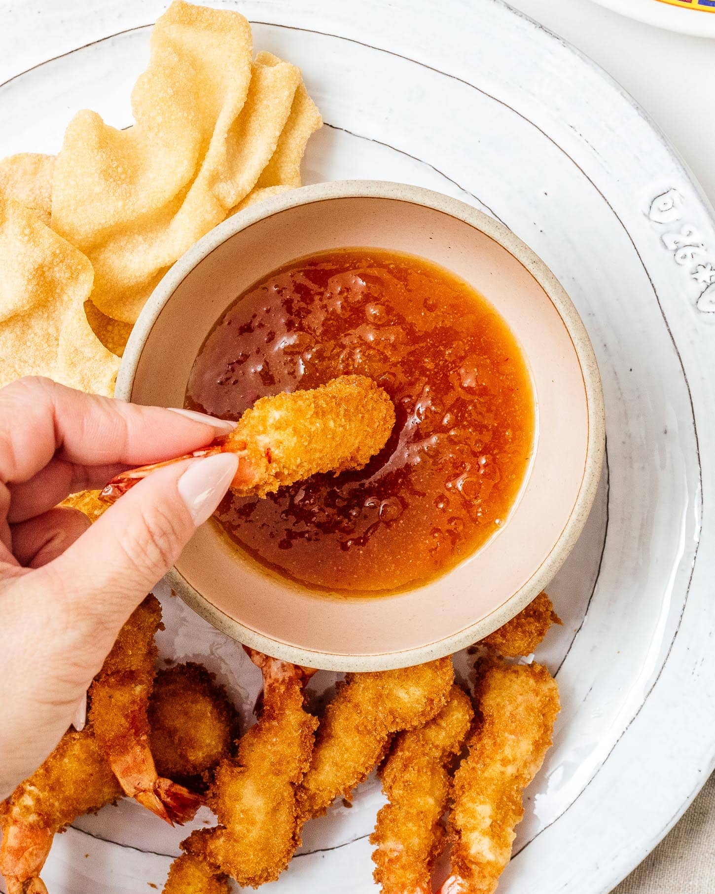 dipping with duck sauce | www.iamafoodblog.com